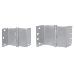 PBB SCPB81 5-Knuckle Standard Weight Swing Clear Full Mortise Template Plain Bearing Steel Hinge