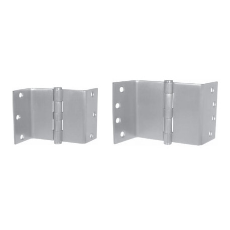 PBB SCPB81 5-Knuckle Standard Weight Swing Clear Full Mortise Template Plain Bearing Steel Hinge