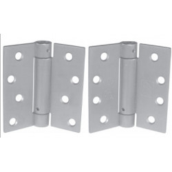 PBB SP51 3-Knuckle Standard Weight Full Mortise U.L Listed Grade 1 Spring Hinge Satin Stainless