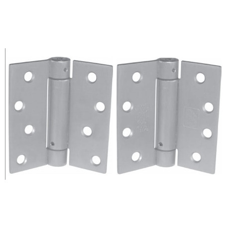 PBB SP51 3-Knuckle Standard Weight Full Mortise U.L Listed Grade 1 Spring Hinge Satin Stainless