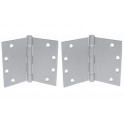 WTBB814045-633 5-Knuckle Standard Weight Wide Throw Full Mortise Template Ball Bearing Steel Hinge