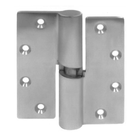PBB LE51 2-Knuckle Heavy Weight Full Mortise EHW Gravity Lift Stainless Hinge 5.0"x4.5" Finish Satin Stainless
