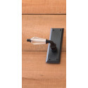 Brass Accents D07-L539G-605 Quaker Door Hardware with Kinsman Lever