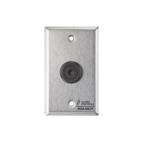 Alarm Control TS 85 Db Buzzer, 3 to 28 VDC, Stainless Steel Wall Plate, Buzzers- Mounted