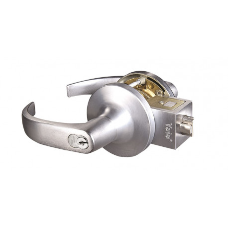 Yale 6400LN Series Lever Monolock, Satin Chrome Plated