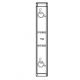 Cal-Royal ACT-36 Series Parts & Accessories, 36” Vertical Actuator Bar with logo & text