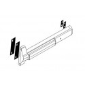 Yale-Commercial 723NS Shim Kits To Clear Glass Molding 7000 Series Vertical Rod, BLACK