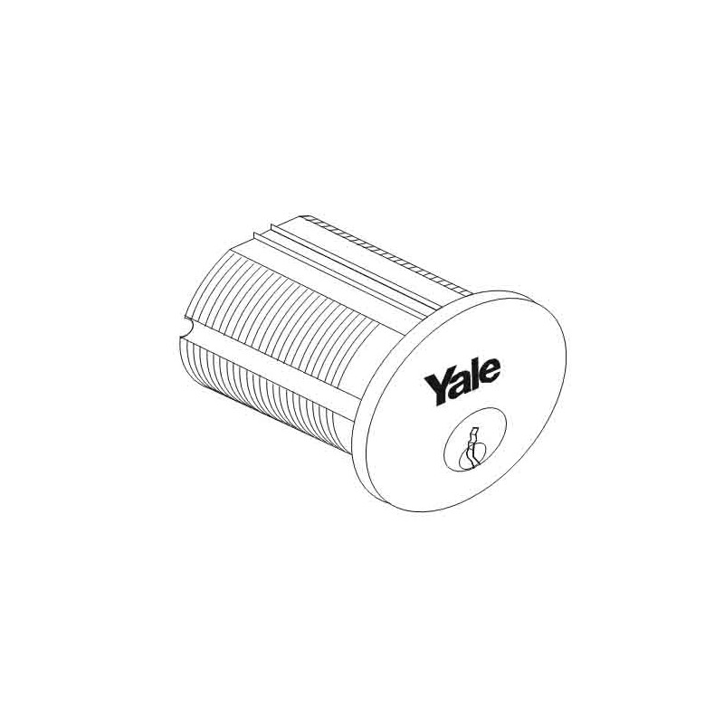 Yale 1800 Series Mortise Fixed Core Cylinders For KRM Series