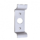 Value Brand 8P03 Exterior Pull with Cylinder Cut Out, Finish- Aluminum