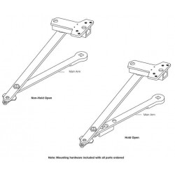 ACCENTRA 6130 UNI Stop Arm For 1900 Series Traditional Surface Closer