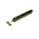 BHP 839 7" Flip-Lever Flush Bolt