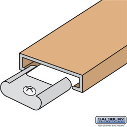 Salsbury 2113 Trim Kit - For Up to 3 Columns Of Americana Mailboxes - Tan