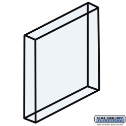 Salsbury 2271 Plexiglass Window - For Aluminum Mailbox Door