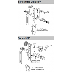 Marks USA OI Ornamental Iron Lever Lockset