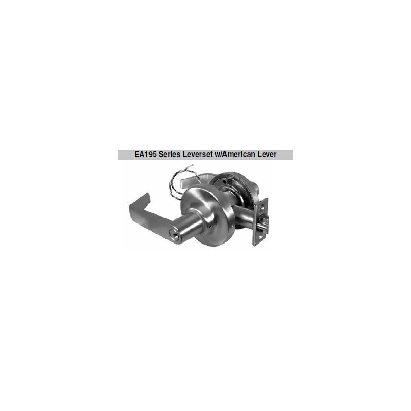 Marks USA REX Request to Exit Electrified Conventional Core Cylindrical Leverset-Grade 1