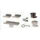 QM Drain 33.601.A Adjustable 2" Outlet Delmar Series Accessories Kit, Size - 8"
