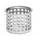 QM Drain 83.100.04 DL Hair/Debris Stainless Steel Strainer for Linear Drains and Delmar Square