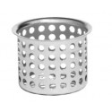QM Drain 83.STR.L.SS Stainless Steel Hair/Debris Strainer for Linear and Square Drains