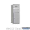Salsbury 3710S-1CAF Recessed Mounted 4C Horizontal Collection Box - 10 Door High Unit (37 1/2") - Single Column