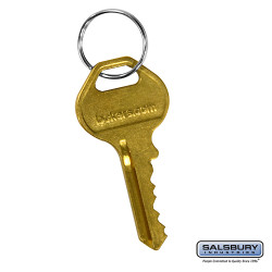 Salsbury 19916 Master Control Key - for Built-in Key Lock of Cell Phone Locker