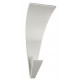 Magnuson Group K-2088 Front Mount Anodized Aluminum Coat Hook, Finish-Bright Sliver, Depth-1 7/16"