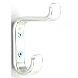 Magnuson K-230S Aluminum Hook, Finish-Silver Anodized, Depth-2 15/16"