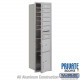 Salsbury 3716S-06 Recessed Mounted 4C Horizontal Mailbox - Maximum Height Unit (56-3/4") - Single Column