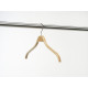 Magnuson BASIC Laminated Beech Veneer Coat Hanger W/ Chrome Hook, Finish-Laminated Beech