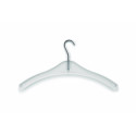 Magnuson MIRAC-6 Plastic Coat Hanger, Carton Of 6 each, Finish-Transparent