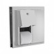 AJW U84 Steel Dual Toilet Tissue Paper Dispenser