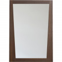 American Imaginations AI-128 Modern Plywood-Melamine Wood Mirror In Wenge