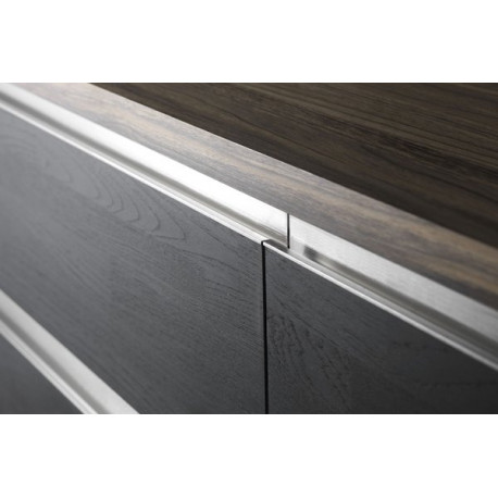 Mockett DP224-EXT-17S Continuous Drawer Pulls