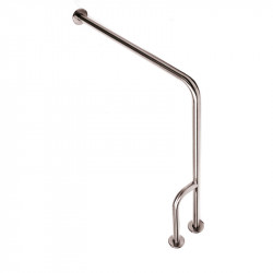 Ponte Giulio G25CS Contractor Series 90° Floor to Wall Grab Bar with Outrigger
