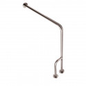 Ponte Giulio G25JCS38 Contractor Series 90° Floor to Wall Grab Bar with Reversible Outrigger