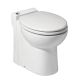 Saniflo 023 Sanicompact One-Piece Floor Mounted Dual-Flush Toilet W/ Macerator