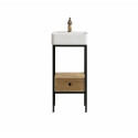 Design Element DEC Cassidy 16" Single Sink Vanity in Natural