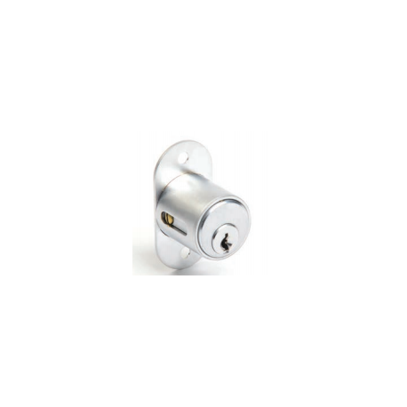 CCL 00 02291 Sliding Door Lock, Pin Tumbler, Finish- Satin Brass Plated, Length- 7/8