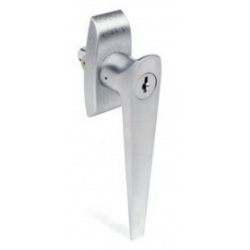 CCL 026 1000 Series Lever Handle. RH, CAT45, Spindle-3 1/2, Finish- Satin Chrome
