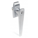 CCL 026 1000 Series Lever Handle. RH, CAT45, Spindle-3 1/2, Finish- Satin Chrome