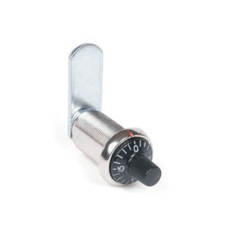 CCL 03232 CK4113 Series Combination Cam Lock, Finish- Zinc, Length- 1-1/8"