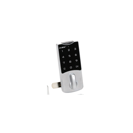 CCl E902 i-LOCK, Keypad Cam Lock, 12-Button, Standard Mode - Die-Cast/Silver