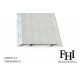 FHI 650HD-AL Heavy Duty Aluminum Threshold W/ Mill Finish