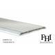 FHI 850 Heavy Duty Aluminum Threshold W/ Mill Finish