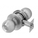  SV-116 630334FTL Series Grade 2 Standard Duty CQ Ball Knob Cylindrical Lock, Single Cylinder