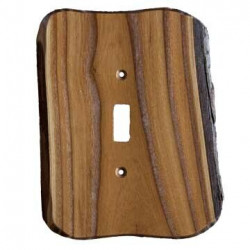Sierra 6827 Rustic 1 Toggle Switch Plate