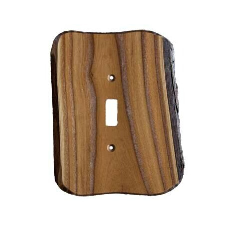 Sierra 6827 Rustic 1 Toggle Switch Plate