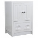 American Imaginations AI-17474 Modern Plywood-Veneer Vanity Base Set Only In White
