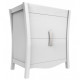 American Imaginations AI-182 Modern Birch Wood-Veneer Vanity Base Only In White, Finish- Lacquer-Stain