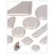 Expended Technologies Nail1 Nail in glide Sliders, Color- White, Size- 1"