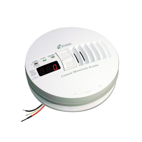 Kidde KN-COP-I AC Hardwired Operated Carbon Monoxide Alarm with Digital Display